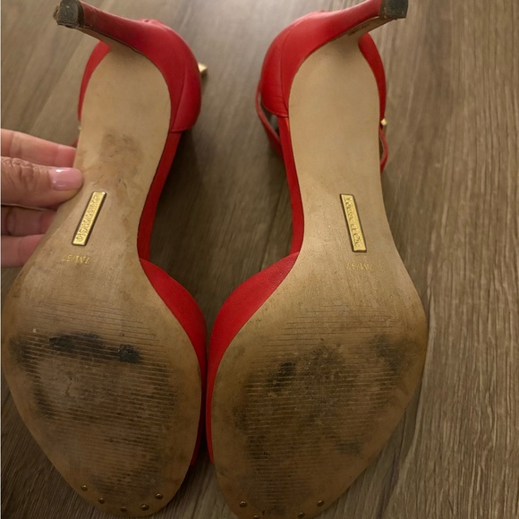 Louise et cie  Red Strappy Heels - Picture 5 of 7